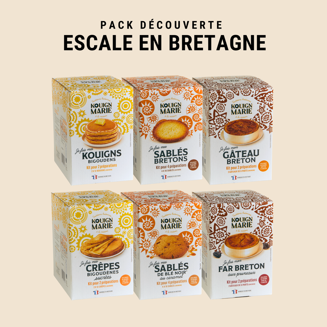 PACK DÉCOUVERTE - ESCALE EN BRETAGNE