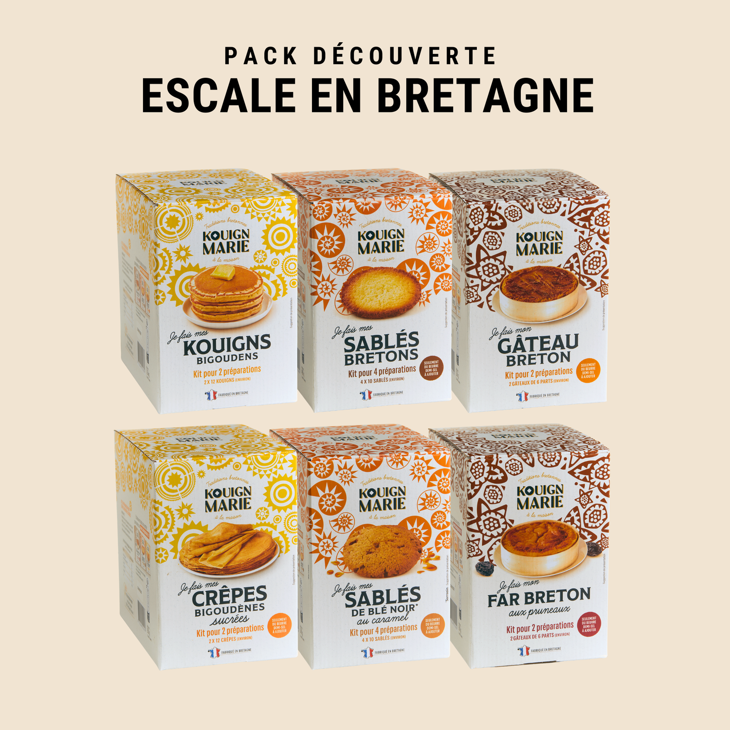 PACK DÉCOUVERTE - ESCALE EN BRETAGNE