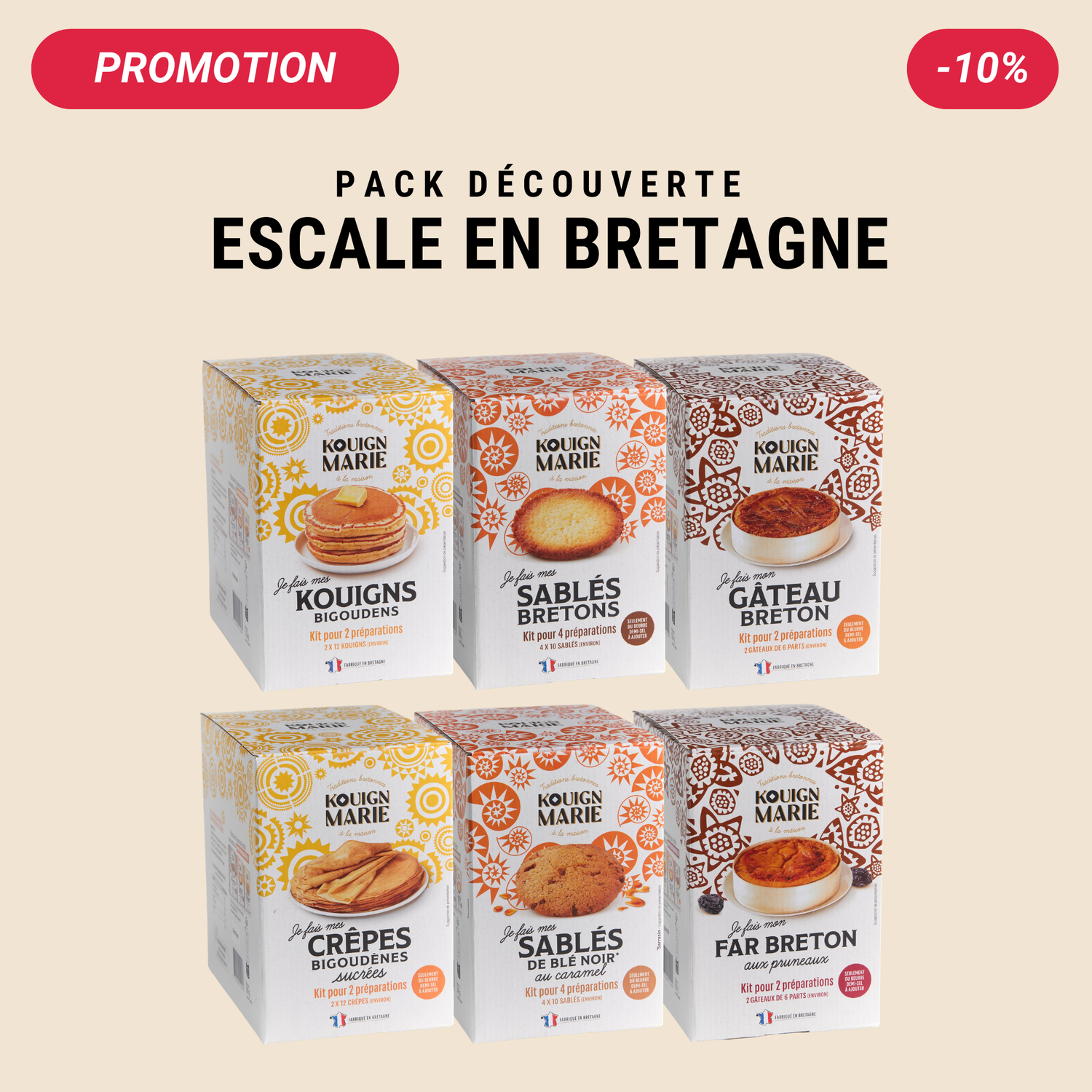 PACK DÉCOUVERTE - ESCALE EN BRETAGNE