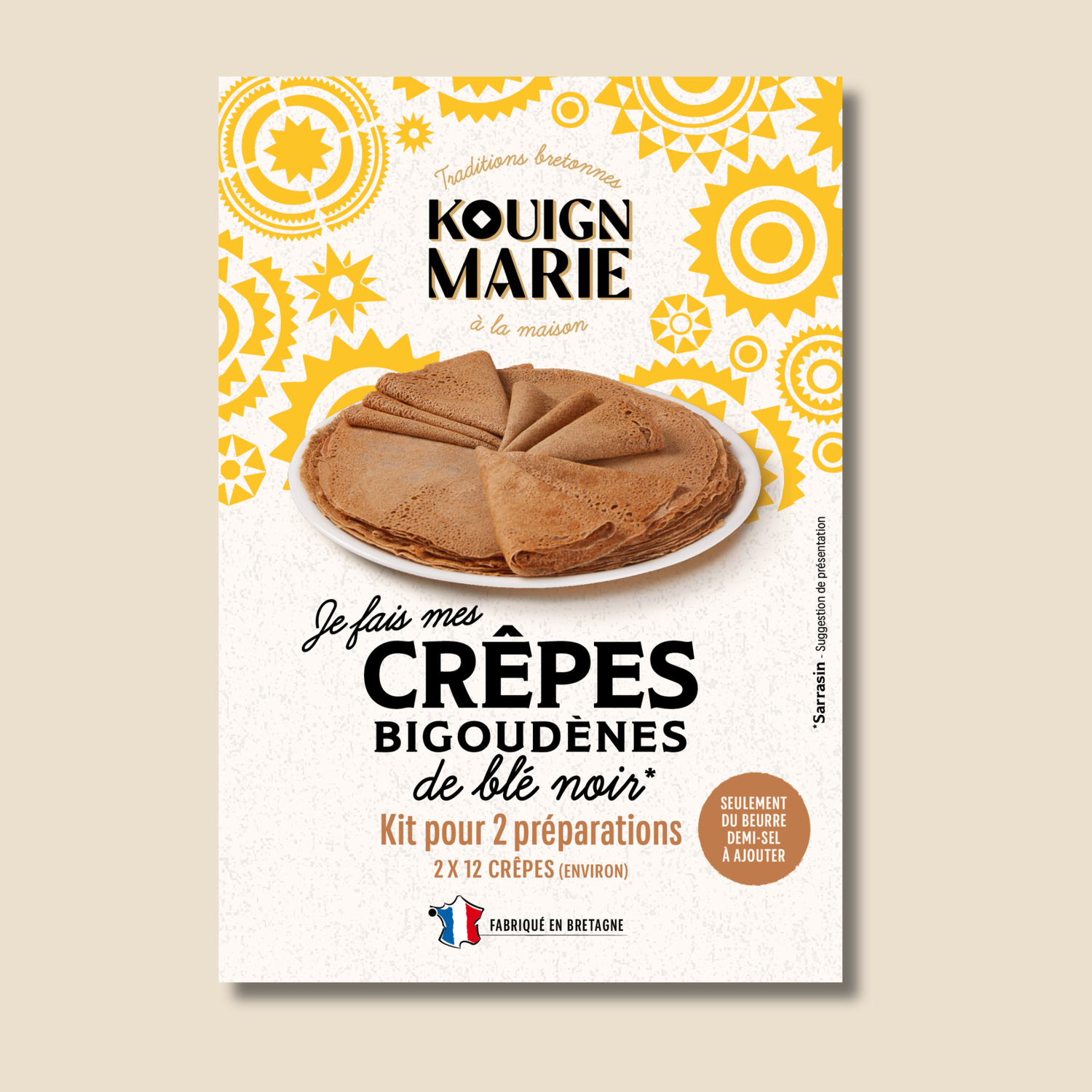 Crêpes bigoudènes de blé noir