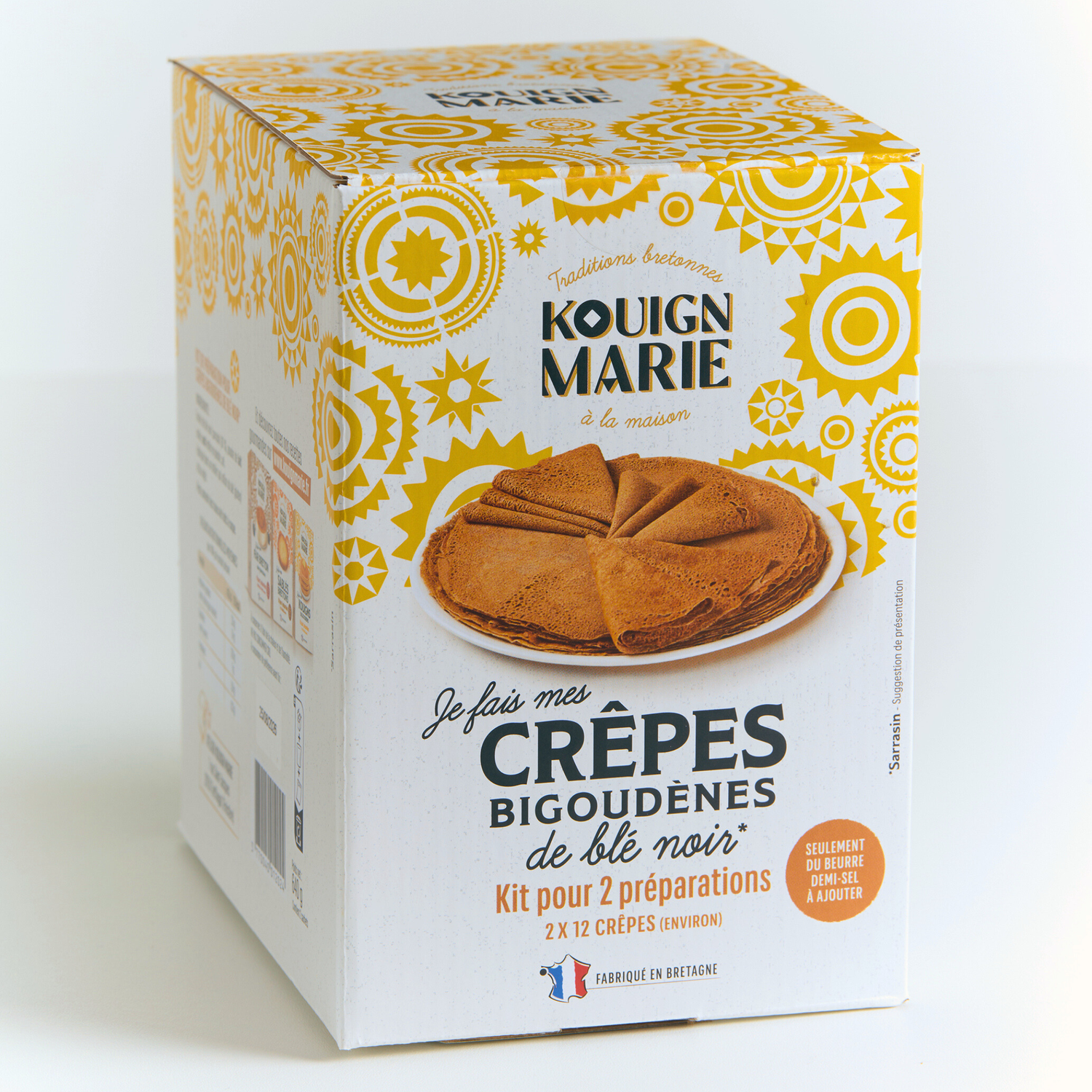 Crêpes bigoudènes de blé noir
