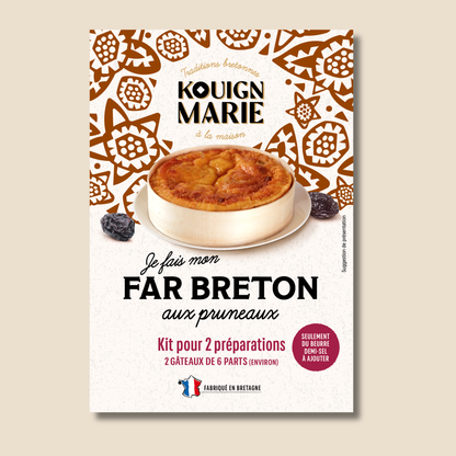 Far breton aux pruneaux