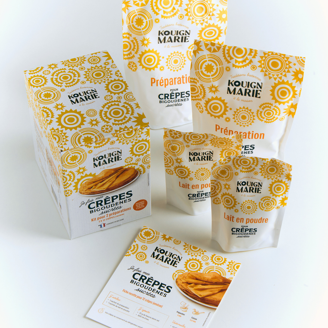 Crêpes bigoudènes sucrées