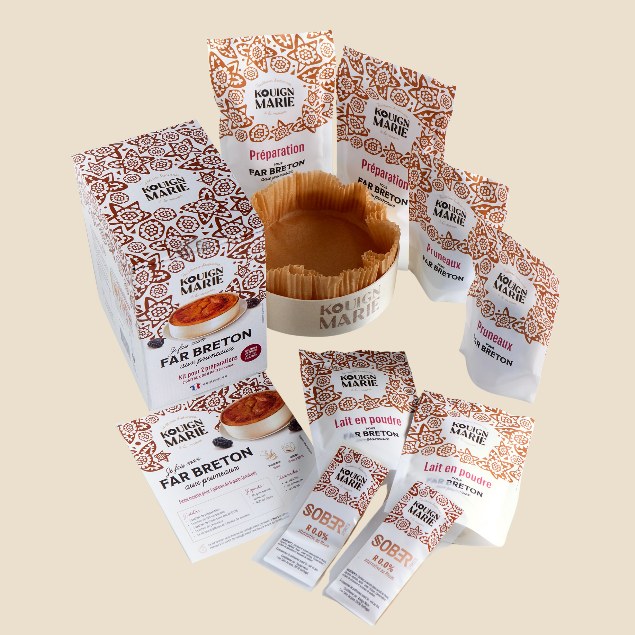 Far breton aux pruneaux