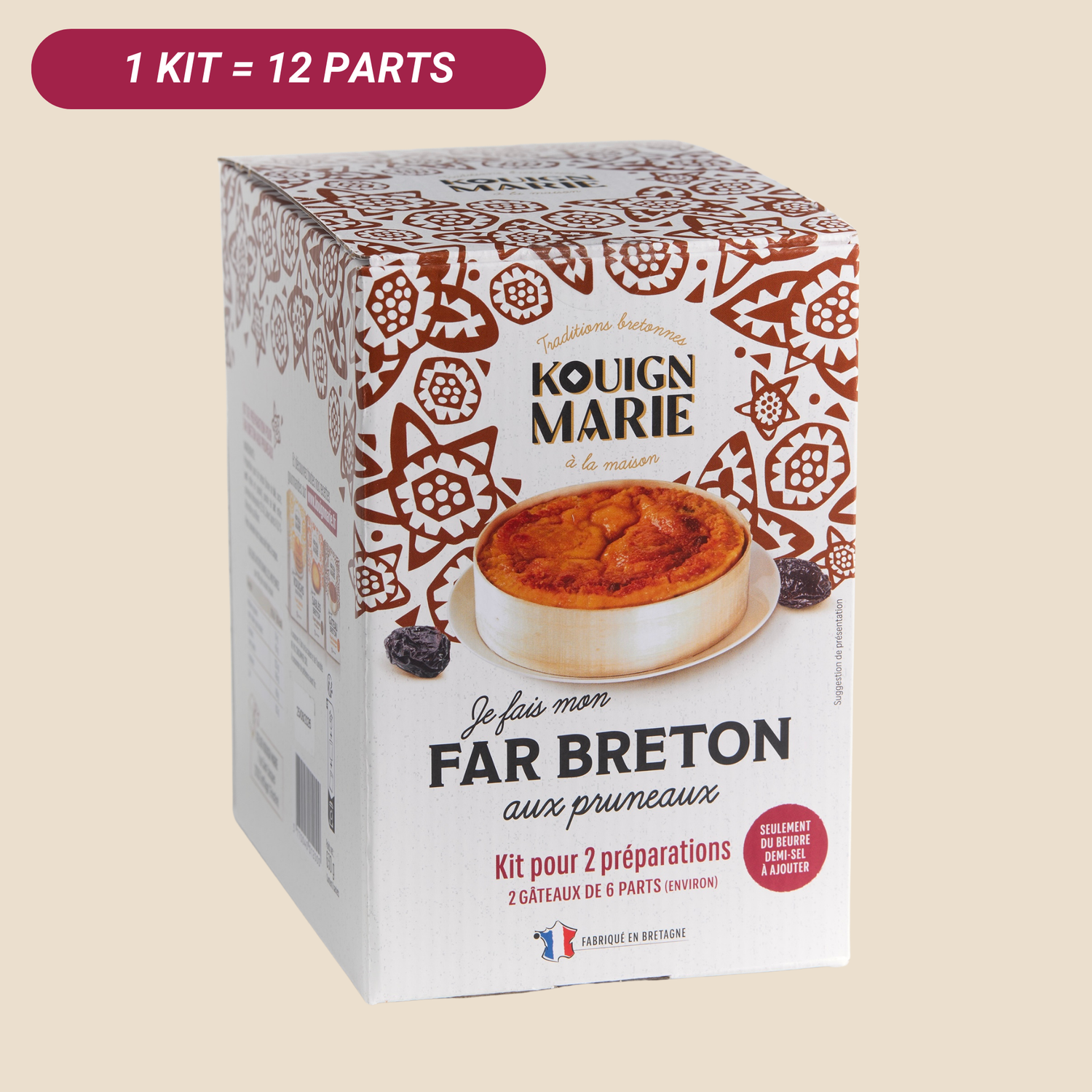 Far breton aux pruneaux