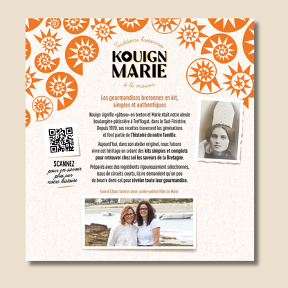 Sablés de blé noir au caramel