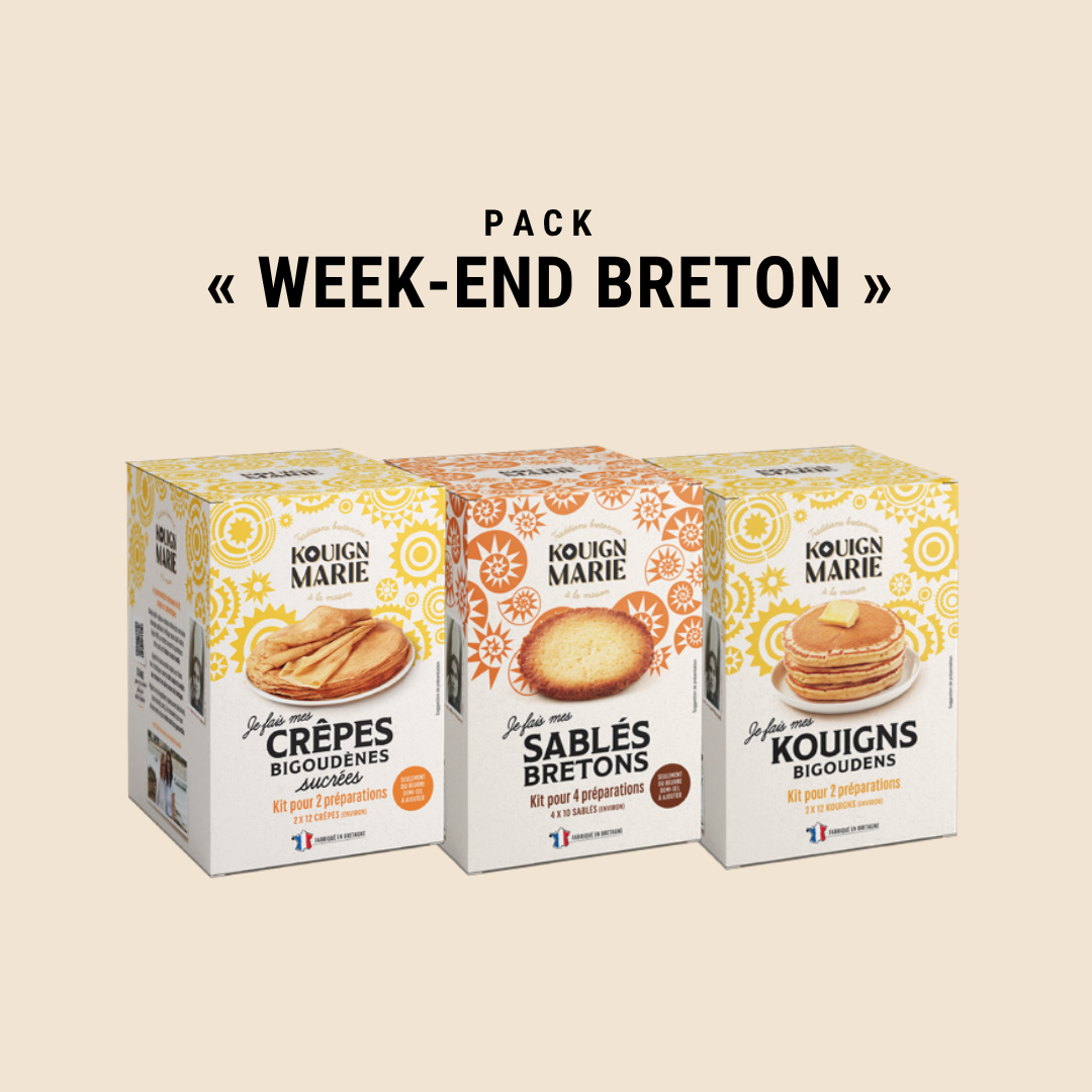 Pack « Week-end breton » — 3 kits